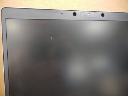 There is a small cosmetic scuff on the screen (View image 9). The underside of the front corner of the palmrest is slightly blemished (View image 10). May have a few minor cosmetic scratches/scuffs. For your help
