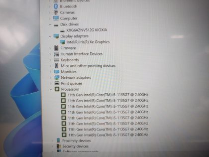 we have added actual images to this listing of the HP EliteBook you would receive. Clean install of Windows 11 Pro Operating system. May have some minor scratches/dents/scuffs.[ What is included: HP EliteBook + Power Adapter + 30-Day Warranty Included ]Item Specifics: MPN : EliteBook 840 G8UPC : N/AType : LaptopBrand : HPProduct Line : EliteBookModel : EliteBook 840 G8Operating System : Windows 11 Pro x64Screen Size : 14-inch TouchscreenProcessor Type : Intel Core i5-1135G7 11th GenProcessor Speed : 2.40GHz / 2.42GHzGraphics Processing Type : Intel(R) Iris(R) Xe GraphicsMemory : 16GBHard Drive Capacity : 512GB SSD - 3
