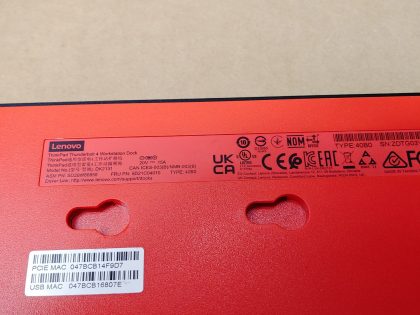 Good Condition! Tested and pulled from a working environment! . **NO POWER ADAPTER OR CABLES INCLUDED**Item Specifics: MPN : DK2131UPC : N/ACompatible Brand : For LenovoCompatible Product Line : For Lenovo ThinkPadCompatible Model : For LenovoPorts/Interfaces : Audio Out