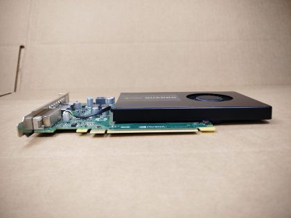 Great Condition! Tested and pulled from a working environment! Item Specifics: MPN : Quadro K2200UPC : N/AChipset/GPU Manufacturer : NVIDIABrand : NvidiaChipset/GPU Model : NVIDIA Quadro K2200Compatible Port/Slot : PCI Express 2.0 x16Memory Size : 4 GBConnectors : DisplayPort