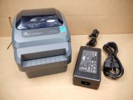 Good Condition! There is some minor scratches/scuffs from normal use. Tested and pulled from a working environment! **POWER ADAPTER INCLUDED**Item Specifics: MPN : GX420dUPC : N/ATechnology : ThermalPrinter Type : Direct-ThermalOutput Type : Black / WhiteBrand : ZebraModel : GX420d / GX42-202412-000Product Line : Zebra GBlack Print Speed : Up to 6"/152 mm per secondType : Label PrinterScanning Resolution : 203 dpi (8 dots/mm) - 1