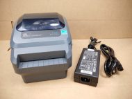 Good Condition! There is some minor scratches/scuffs from normal use. Tested and pulled from a working environment! **POWER ADAPTER INCLUDED**Item Specifics: MPN : GX420dUPC : N/ATechnology : ThermalPrinter Type : Direct-ThermalOutput Type : Black / WhiteBrand : ZebraModel : GX420d / GX42-202412-000Product Line : Zebra GBlack Print Speed : Up to 6"/152 mm per secondType : Label PrinterScanning Resolution : 203 dpi (8 dots/mm) - 1