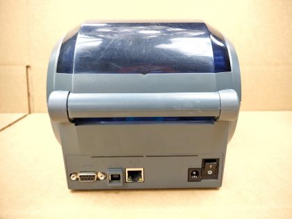 Good Condition! There is some minor scratches/scuffs from normal use. Tested and pulled from a working environment! **POWER ADAPTER INCLUDED**Item Specifics: MPN : GX420dUPC : N/ATechnology : ThermalPrinter Type : Direct ThermalOutput Type : Black / WhiteBrand : ZebraModel : GX420d / GX42-202412-000Product Line : Zebra GBlack Print Speed : Up to 6"/152 mm per secondType : Label PrinterScanning Resolution : 203 dpi (8 dots/mm) - 7