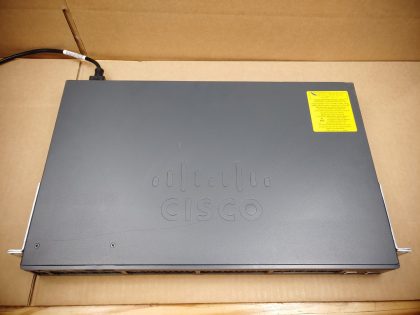 Good Condition! Tested and pulled from a working environment! **NO POWER CORD INCLUDED**Item Specifics: MPN : WS-C2960X-48TD-LUPC : N/AType : Ethernet SwitchForm Factor : Rack-MountableBrand : CiscoModel : WS-C2960X-48TD-LNetwork Management Type : Fully ManagedNumber of LAN Ports : 48 - 4