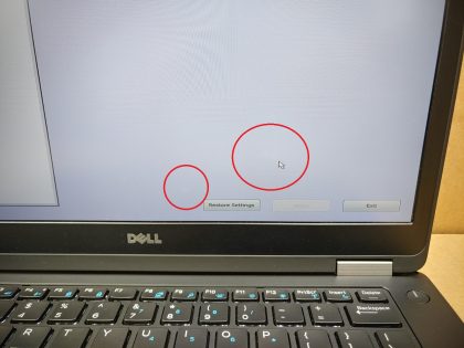 There is 3 faint pressure marks in the bottom of the screen (View image 9). There is a tiny hairline crack in the bottom plate on the right edge (View image 6). The top right corner of the bottom plate doesnt screw down (View image 6). Tested and Working as it should. Boots to the BIOs. May have a few minor cosmetic scratches/scuffs. For your help