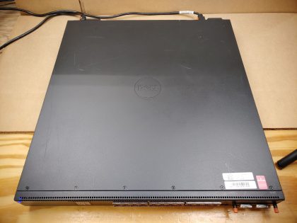 Good Condition! Tested and pulled from a working environment. May have some minor cosmetic scratches/scuffs from normal use. **NO POWER CORDS INCLUDED** Item Specifics: MPN : JH9TWUPC : N/AType : Ethernet SwitchForm Factor : Rack-MountableBrand : DellModel : N4032FNetwork Management Type : Fully ManagedProduct Line : EnterpriseNumber of LAN Ports : 24Network Connectivity : SFPMax. Data Transfer Rate : 40 GbpsEthernet Technology : 10 Gigabit Ethernet (10000-Mbit/s)Maximum LAN Data Rate : 10 Gbps - 4