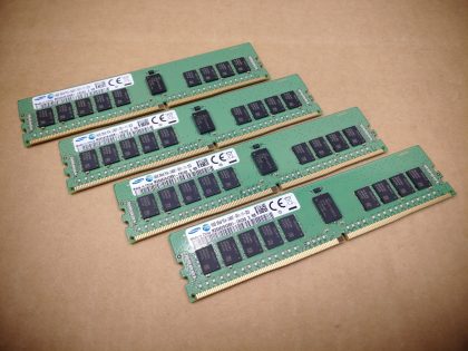 Excellent Condition! Tested and pulled from a working machine. Item Specifics: MPN : M393A2K43BB1-CRC0QUPC : N/AType : MemoryForm Factor : RDIMMBrand : SamsungNumber of Pins : 288Bus Speed : PC4-2400TNumber of Modules : 4Capacity per Module : 16 GBModel : M393A2K43BB1-CRC0Q - 1