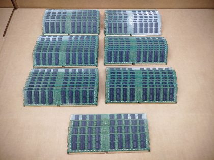 LOT of 64 - Excellent condition! Tested and pulled from a working environment! Item Specifics: MPN : M393A2G40DB0-CPB0QUPC : N/AType : MemoryForm Factor : DIMMBrand : SamsungTotal Capacity : 1024 GBBus Speed : PC4-2133PNumber of Modules : 64Capacity per Module : 16 GBModel : M393A2G40DB0-CPB0QNumber of Pins : 288 - 5