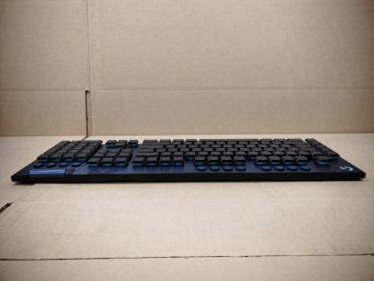 Great Condition! Tested and pulled from a working environment.May have some cosmetic light scratches/scuffs. **NO DONGLE OR CABLE INCLUDED**Item Specifics: MPN : Y-R0069UPC : N/AKeyboard/Keypad : QWERTY (Standard)Type : Gaming KeyboardConnectivity : Wireless / BluetoothFeatures : IlluminatedBrand : LogitechModel : G915 / Y-R0069 - 7