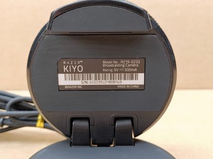 Great condition! Tested and Working as it should. Pulled from a working environment!Item Specifics: MPN : RZ19-0232UPC : N/ADesign : L-Shape JointConnectivity : USB 2.0Brand : RAZERModel : RZ19-0232 / KIYOFrame Rate : 60 fpsMax. Video Resolution : 1080p @ 30FPS/720p @ 60FPS/480p @ 30FPSMax. Photo Resolution : 2688 x 1520Type : Webcam - 9