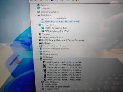 we have added actual images to this listing of the Alienware 15 you would receive. Clean install of Windows 11 Home Operating system. May have some minor scratches/dents/scuffs.[ What is included: Alienware 15]Item Specifics: MPN : Alienware 15UPC : N/AType : LaptopBrand : Dell AlienwareProduct Line : Alienware GamingModel : Alienware 15Operating System : Windows 11 Home x64Screen Size : 15.6-inch TouchscreenProcessor Type : Intel Core i7-4720HQ 4th GenProcessor Speed : 2.60GHz / 2.60GHzGraphics Processing Type : NVIDIA GeForce GTX 970M /Intel(R) HD Graphics 4600Memory : 16GBHard Drive Capacity : 256GB M.2 SSD + 1TB HDD - 3