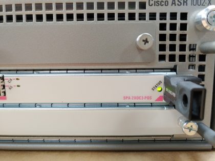 Good condition! Tested and pulled from a working environment! **NO POWER CORD INCLUDED**Item Specifics: MPN : ASR1002-XUPC : N/AForm Factor : Rack-MountableBrand : CiscoModel : ASR1002-X V01Network Connectivity : Wired-Ethernet (RJ-45)Type : Aggregation Services RouterNetwork Type : ATA over EthernetNumber of LAN Ports : 6 - 4