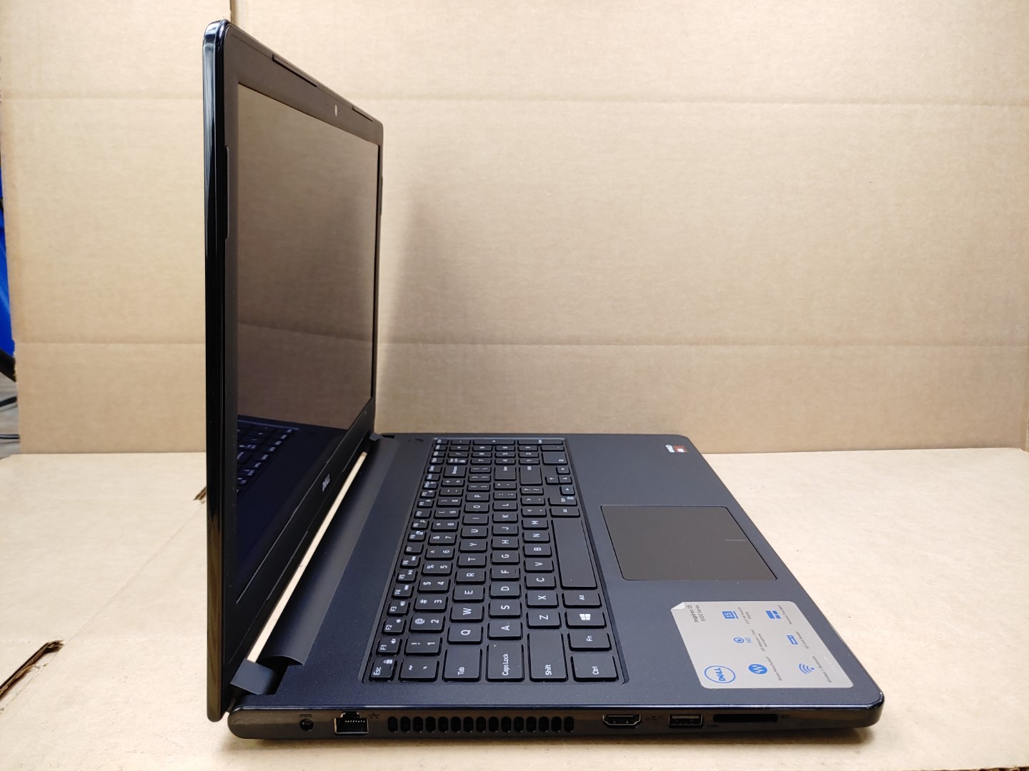 we have added actual images to this listing of the Dell Inspiron you would receive.Item Specifics: MPN : Inspiron 5555UPC : N/AType : LaptopBrand : DellProduct Line : InspironModel : Inspiron 5555Operating System : N/AScreen Size : 15.6" TouchscreenProcessor Type : AMD A8-7410Processor Speed : 2.20GHzGraphics Processing Type : AMd Radeon R5 GraphicsMemory : 6GBHard Drive Capacity : 1TB HDD - 1
