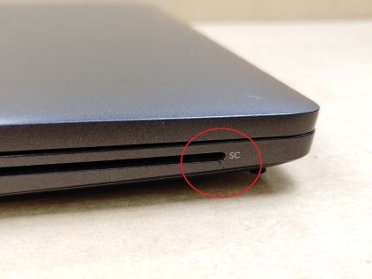 The hinge looks to be broke inside the lid