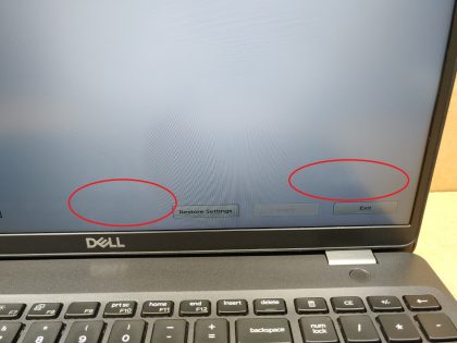 There is 2 faint pressure marks in the bottom right corner of the screen (View image 9). Also one rubber foot is missing on the bottom (View image 6). Tested and Working. Boots to the BIOs. May have a few minor cosmetic scratches/scuffs. For your help