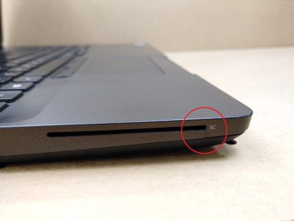 There is a faint pressure mark in the lower right corner of the screen (View image 8). There is also a small crack in the plastic of the SC slot (View image 9). Tested and Working as it should. Boots to the BIOs. May have a few minor cosmetic scratches/scuffs. For your help