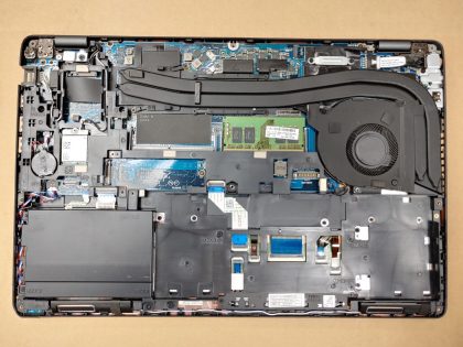 The front right corner of the palmrest and base are damaged (View images 8 & 9). The corner of the bottom plate has a piece of plastic broke off (View image 6). There is a small faint pressure mark in the bottom right corner of the screen (View image 10). Tested and Working. Boots to the BIOs. May have a few minor cosmetic scratches/scuffs. For your help