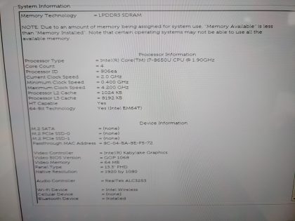 Bottom plate has a crack in the corner (View image 9). Tested and Working. Boots to the BIOs. May have a few minor cosmetic scratches/scuffs. For your help