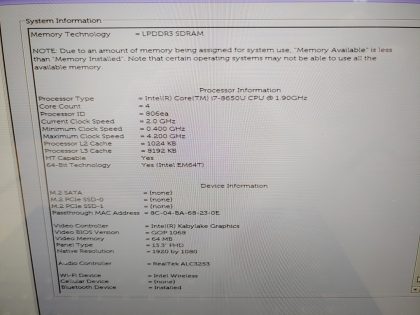 Bottom plate has a crack in the corner (View image 9). Tested and Working. Boots to the BIOs. May have a few minor cosmetic scratches/scuffs. For your help