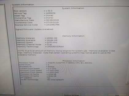 There is a red spot in the screen