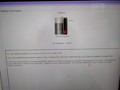 There is some wear on the screen from the keyboard. Tested and Working as it should. Boots to the BIOs. May have a few minor cosmetic scratches/scuffs. For your help