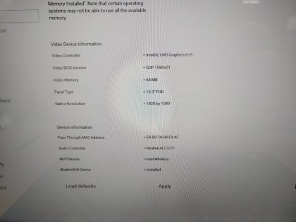The battery states "Poor" and DOES NOT hold a good charge. There is a small pressure mark in the bottom right corner of the screen (View image 8). Tested and Working. Boots to the BIOs. May have a few minor cosmetic scratches/scuffs. For your help