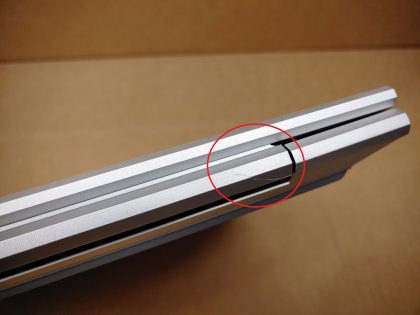 2025**There is a small hairline crack on the backside of the hinge cover