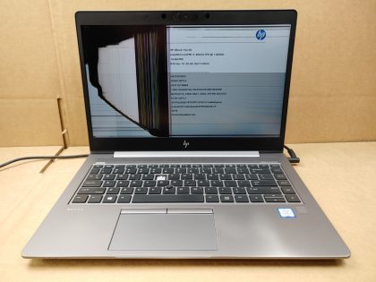 **CRACKED SCREEN** Missing 1 key (View image 4). Some light wear on the right side of the palmrest. Tested and Working. Boots to the BIOs. May have a few minor cosmetic scratches/scuffs. For your help