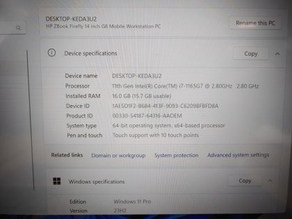 2025** Tested and Working. Clean install of Windows 11 Pro.May have a few minor cosmetic scratches/scuffs. For your help
