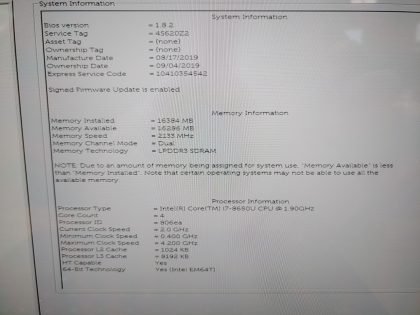 LOT of 4 - Tested and Working. Boots to the BIOs. All are exactly the same. One laptop has a small piece of the bottom plate broke off