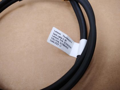 Great Condition! Tested and pulled from a working environment!Item Specifics: MPN : 5C11B64632UPC : N/ABrand : LenovoCompatible Brand : For LenovoModel : Thunderbolt 4 Split CableType : Thunderbolt 4 cable - 2