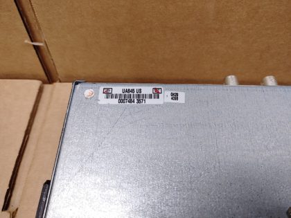 Good condition! Tested and pulled from a working environment! *NO POWER CORD INCLUDED*Item Specifics: MPN : UA845-USUPC : N/ABrand : SHUREType : Antenna Distribution SystemModel : UA845-USConnectivity : UHFForm Factor : Antenna Accessory - 9