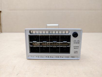 Great Condition! Tested and pulled from a working environment! Item Specifics: MPN : C9300-NM-8XUPC : N/AType : Network ModuleBrand : CiscoNumber of Ports : 8Model : C9300-NM-8X - 4
