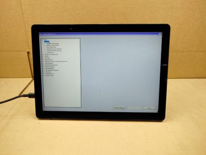 **BAD BATTERY** The bottom right corner of the screen looks to be damaged (View image 6). The screen has a good amount of wear (View image 7). Tested and Working. Boots to the BIOs. May have a few minor cosmetic scratches/scuffs. For your help