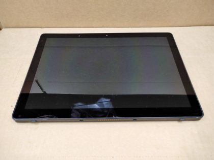 **POWERS ON NO OUTPUT** The screen has a good amount of wear and scratches (View image 8). Looking at the tablet from the top it looks to be slightly bent (View image 4). May have a few minor cosmetic scratches/scuffs. For your help