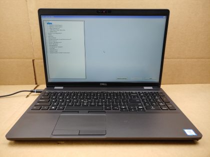 There is some very faint white spots in the lower portion of the screen