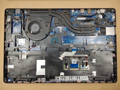 **SCREEN IS CRACKED AND ONLY OUTPUTS VIA EXTERNAL MONITOR** There is a small crack on the left side of the palmrest (View image ). The screens for the speakers in the bottom plate is blemished (View image ). Tested and Working. Boots to the BIOs. May have a few minor cosmetic scratches/scuffs. For your help