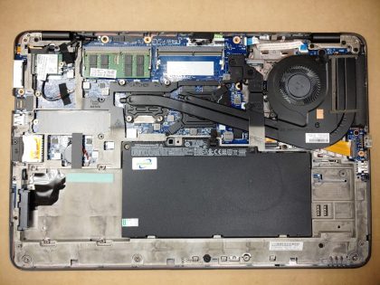 The plastic in the display port is broke out (View image 8). The side docking connector looks damaged (View image 9).  Bottom plate is missing some screws (View image 6). The metal in the SD card slot thats screwed down is broke off and not attached to the base