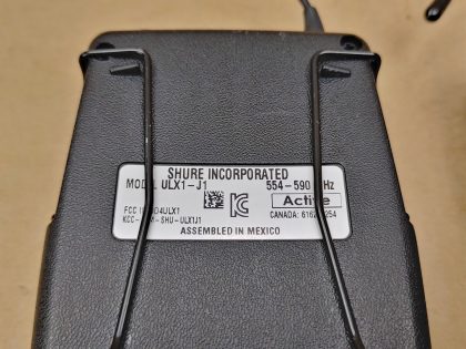There is some small writing engraved on the front of the transmitters. The ON/OFF writing on the top of one is worn off. Overall Good Condition