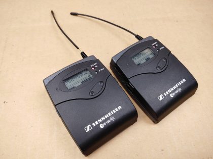 LOT of 2 - One transmitter is missing a piece of rubber around the antenna. One is missing the belt clip. Overall Good Condition