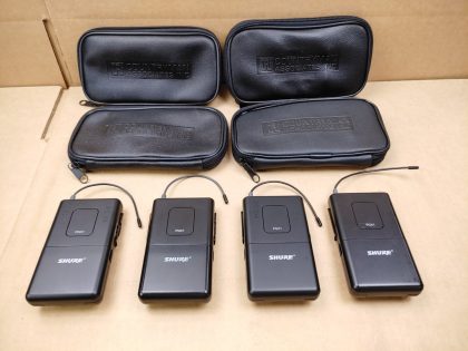 LOT of 4 - There is some small engraving on the body of the transmitters. Overall Good condition
