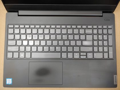 **NO POWER (DOA)** The laptop does NOT power. The 2 USBs on the right side of the laptop have signs of liquid spill in them (View image 9). The post that the M.2 would screw down to is broke off the board (View image 10). Both back corners of the laptop have chunks of plastic broke off (View images 11 & 12). Screen looks to be in good condition