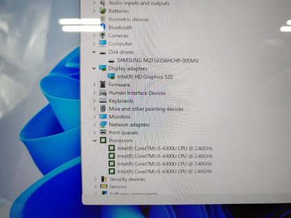There is a small spot of very light wear from the touchpad. There is a super faint pressure mark in the bottom middle of& ; the screen. Fully Tested & 100% Functional ready to use out of the box
