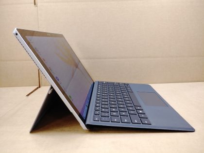 we have added actual images to this listing of the Microsoft Surface you would receive. Clean install of Windows 10 Pro Operating system. May have some minor scratches/dents/scuffs.[ What is included: Microsoft Surface + Power Adapter + 30-Day Warranty Included ]Item Specifics: MPN : 1724UPC : N/AType : LaptopBrand : MicrosoftProduct Line : SurfaceModel : Surface Pro 4Operating System : Windows 10 Pro x64Screen Size : 12.3" TouchscreenProcessor Type : Intel Core i5-6300U 6th GenProcessor Speed : 2.40GHz / 2.50GHzGraphics Processing Type : Intel(R) HD Graphics 520Memory : 4GBHard Drive Capacity : 128GB SSD - 1