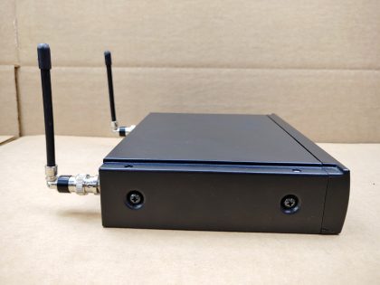 pulled from a working environment! **NO POWER ADAPTER INCLUDED**Item Specifics: MPN : SLX4 G4UPC : N/ABrand : SHUREType : Microphone ReceiverModel : SLX4 G4 470-494MHzConnectivity : WirelessMicrophone Form Factor : Hand-Held / Stand-HeldForm Factor : Microphone Receiver - 1