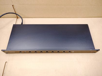 Good Condition! Tested and pulled from a working environment! **NO POWER CORD INCLUDED** Item Specifics: MPN : ER-8UPC : N/ABrand : UbiquitiModel : ER-8Max. LAN Data Rate : 1000 MbpsNumber of LAN Ports : 8Type : Router - 4
