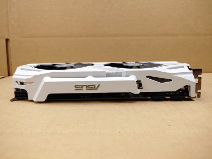 pulled from a working environment! May have a minor cosmetic scratch/scuff on the plastic from normal use. Item Specifics: MPN : GeForce GTX 1070UPC : N/AChipset/GPU Manufacturer : NVIDIABrand : ASUSChipset/GPU Model : GeForce GTX 1070Compatible Port/Slot : PCI Express 3.0 x16Memory Size : 8GBConnectors : DisplayPort