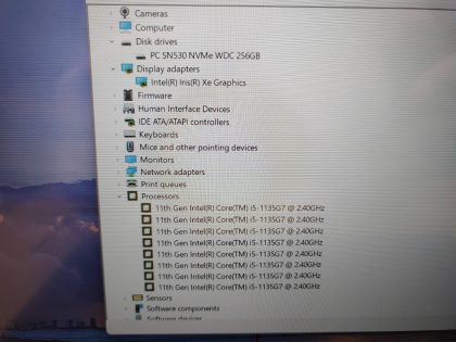 we have added actual images to this listing of the Dell Latitude you would receive. Clean install of Windows 11 Pro Operating system. May have some minor scratches/dents/scuffs.[ What is included: Dell Latitude ]Item Specifics: MPN : Latitude 3520UPC : N/AType : LaptopBrand : DellProduct Line : LatitudeModel : Latitude 3520Operating System : Windows 11 Pro x64Screen Size : 15.6" TouchscreenProcessor Type : Intel Core i5-1135G7 11th GenProcessor Speed : 2.40GHz / 1.38GHzGraphics Processing Type : Intel(R) Iris(R) Xe GraphicsMemory : 16GBHard Drive Capacity : 256GB NVMe SSD - 3