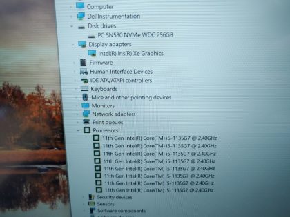 we have added actual images to this listing of the Dell Latitude you would receive. Clean install of Windows 11 Pro Operating system. May have some minor scratches/dents/scuffs.[ What is included: Dell Latitude ]Item Specifics: MPN : Latitude 3520UPC : N/AType : LaptopBrand : DellProduct Line : LatitudeModel : Latitude 3520Operating System : Windows 11 Pro x64Screen Size : 15.6" TouchscreenProcessor Type : Intel Core i5-1135G7 11th GenProcessor Speed : 2.40GHz / 1.38GHzGraphics Processing Type : Intel(R) Iris(R) Xe GraphicsMemory : 16GBHard Drive Capacity : 256GB NVMe SSD - 3