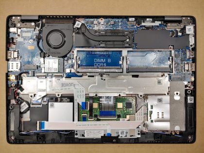 The bottom left corner of the screen/bezel is separating when its flipped into tablet mode (View image 8). The screen has wear from the keyboard/palmrest (View image 9). There is a small crack in the plastic by the SC slot (View image 10). Tested and Working. Boots to the BIOs. May have a few minor cosmetic scratches/scuffs. For your help